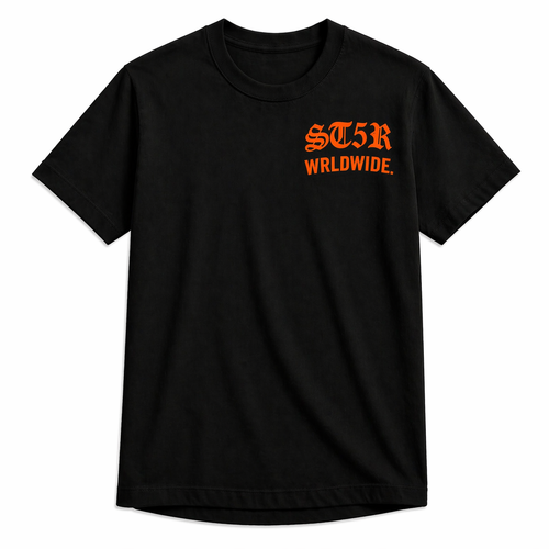 "GLORY" TEE BLK