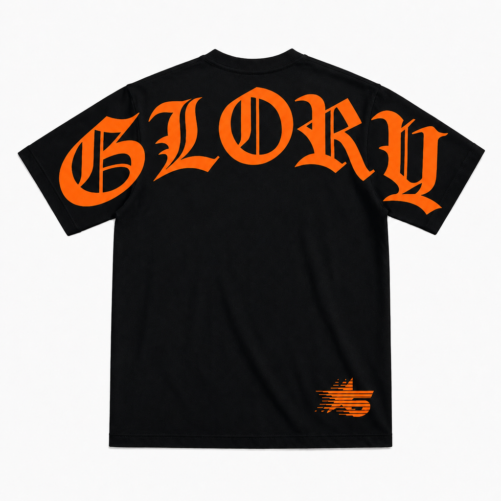 "GLORY" TEE BLK