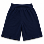 "ST5R" STAPLE SHORTS NAVY DISTRESSED