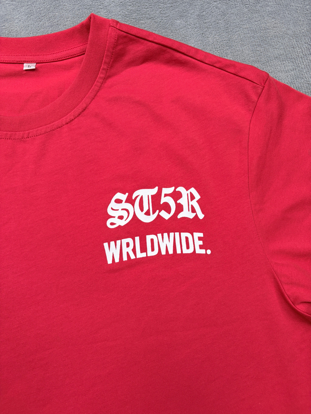 "GLORY" TEE RED